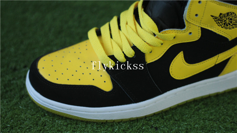 Air Jordan 1 BMP New Love Black Yellow